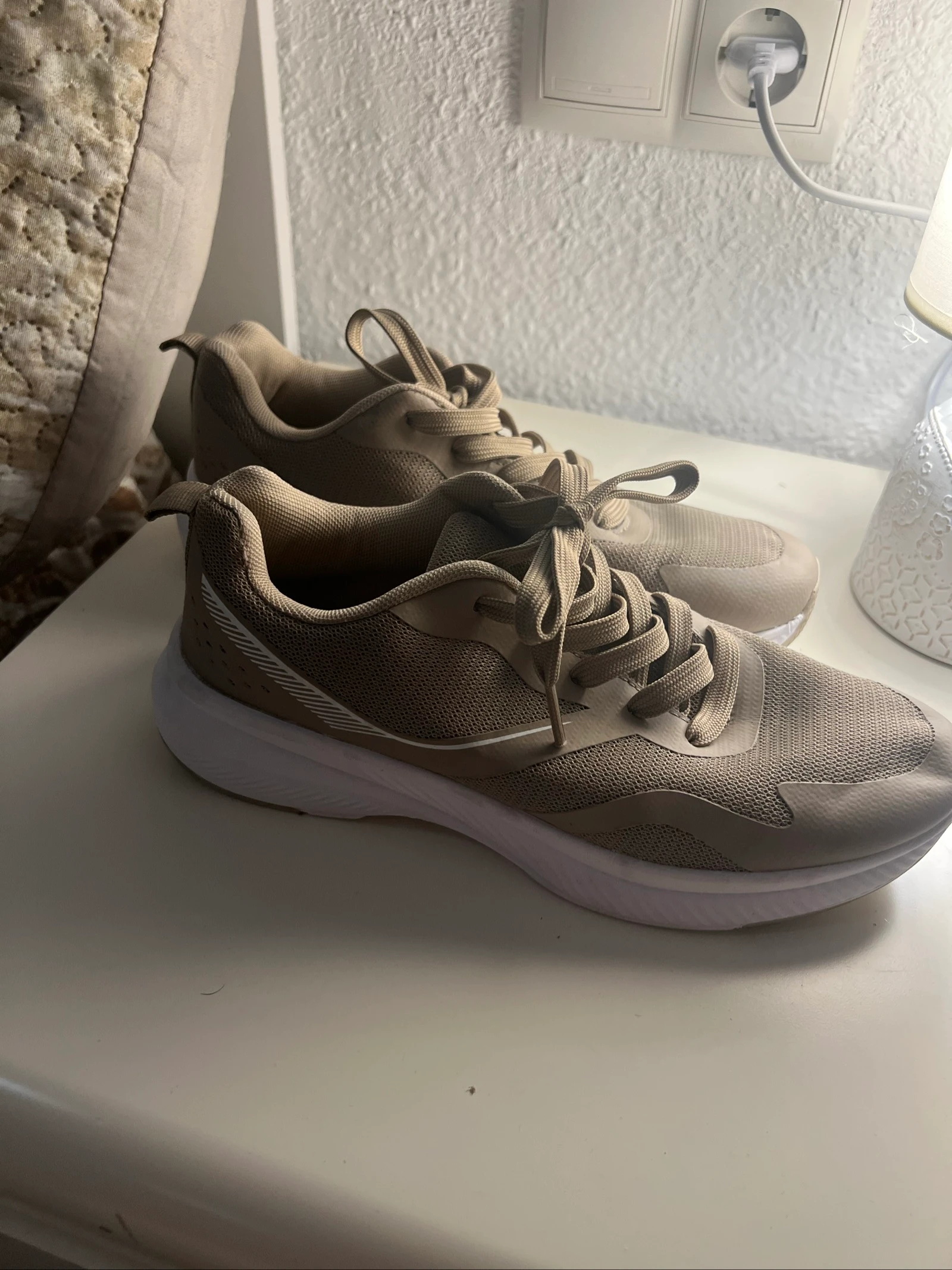 Zapatillas mujer beige – photo 4